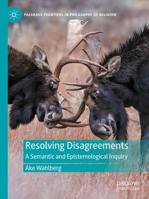 cover image of Resolving Disagreements